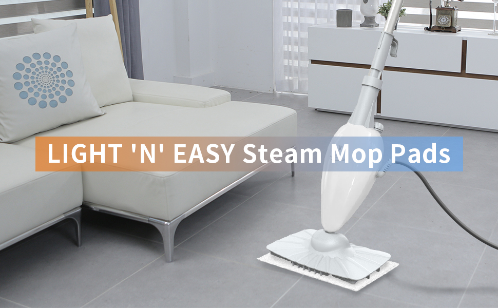 LIGHT 'N' EASY S3101 Replacement Washable Pads for Steam
