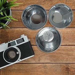 Cubo de metal galvanizado