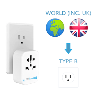 mytravelpal countries adaptor adapter