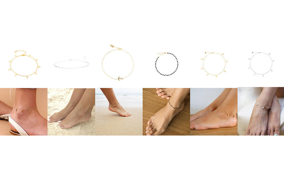 Various Anklets