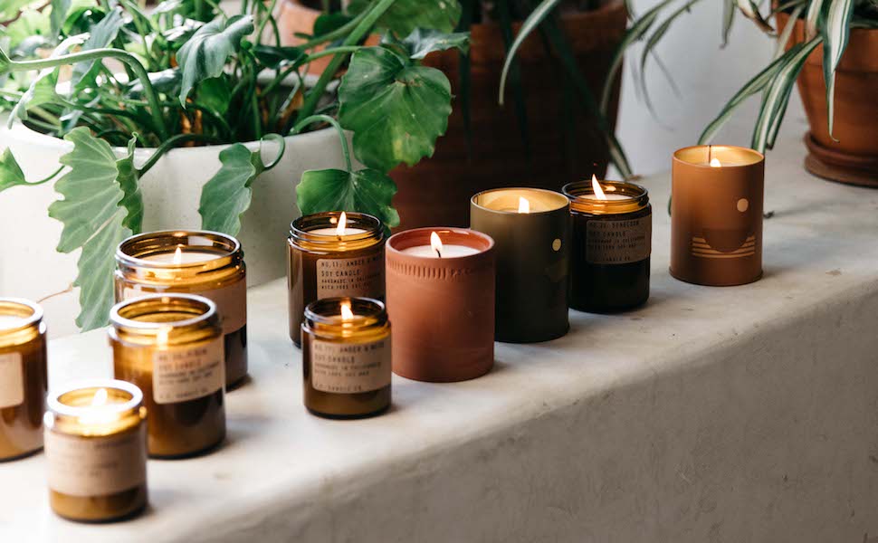 P.F. Candle Co. Amber & Moss Classic Standard Scented Soy