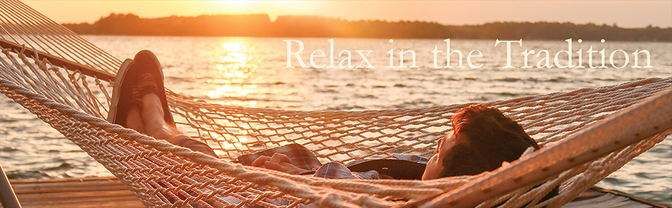 Deluxe Original Cotton Rope Hammock