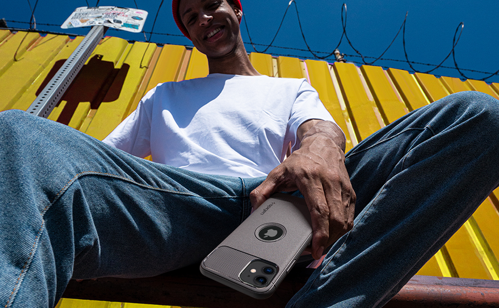 Spigen Rugged Armor Designed for iPhone 11 Case (2019), [Air Cushion