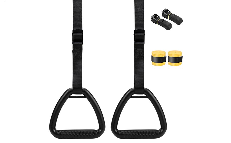 Amazon | トレニン吊り輪 吊り輪 自重トレーニング 高耐荷重