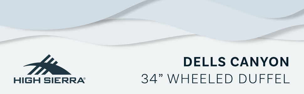 high sierra 34 inch wheeled duffel