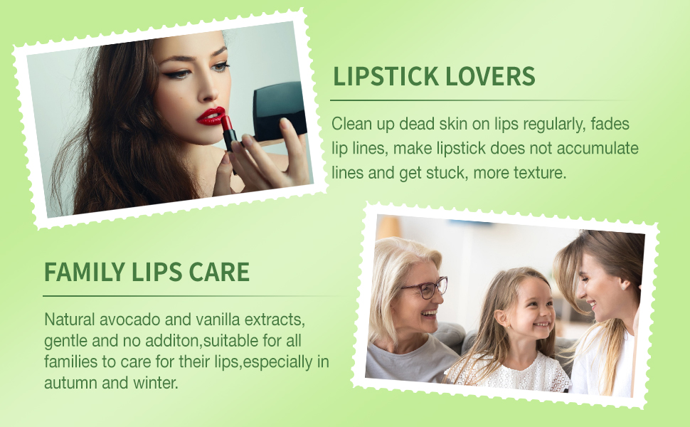 Avocado lip care