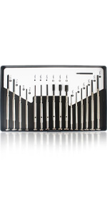 精密ドライバーセット 時計 メガネ 修理 工具 11本組(精密用) 