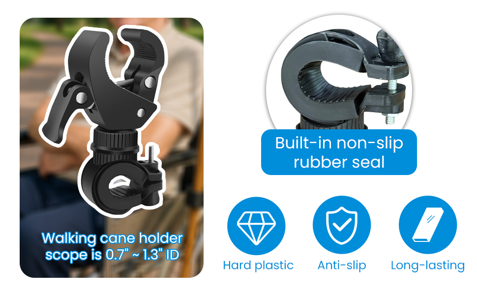 Elderly Disabled Walking Bath Bench shower chair Hands Free Knee Scooter attach