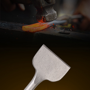 Burin SDS PLUS Carrelage, Ciseau à Carrelage 165mm X 75mm Haute Qualité Nouvellement Améliorés, Burin Pour Carreleur, Ciseau à Tuiles Courbé Ciselé Pour Céramique Et Carreaux De Sol,Dolaso 14 9