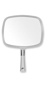 silver salon mirror
