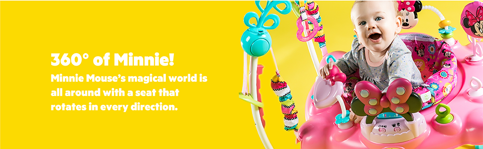 MINNIE MOUSE PeekABoo Activity Jumper