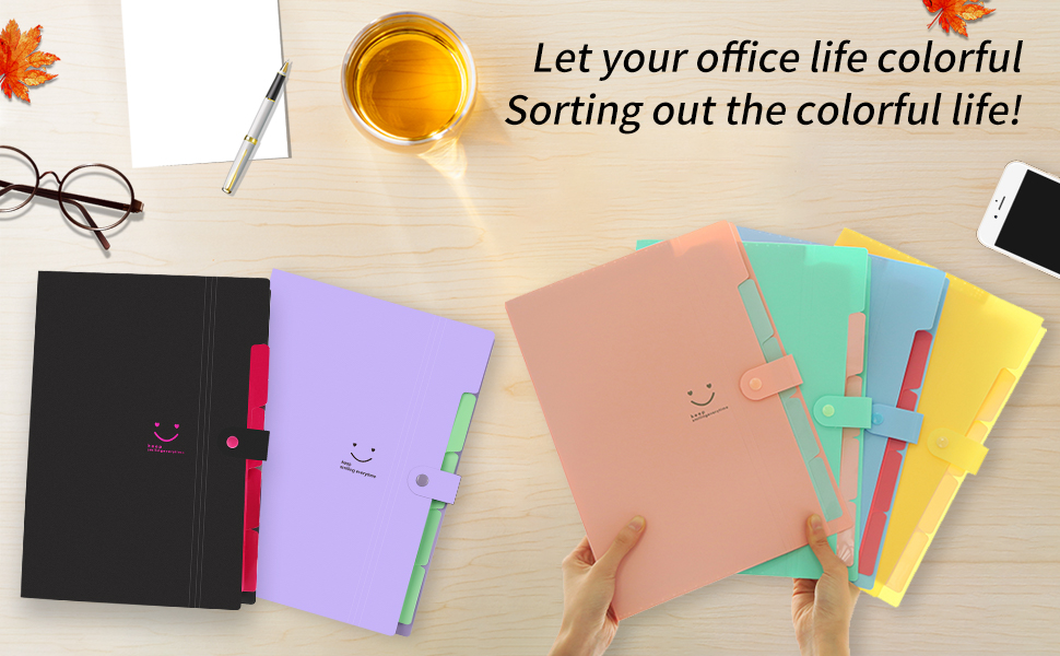 Expanding File Folder, File Folders 5 Fockets