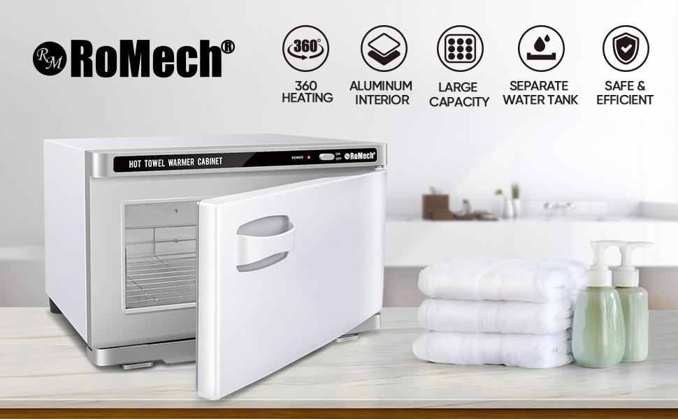 Romech hot towel cabinet