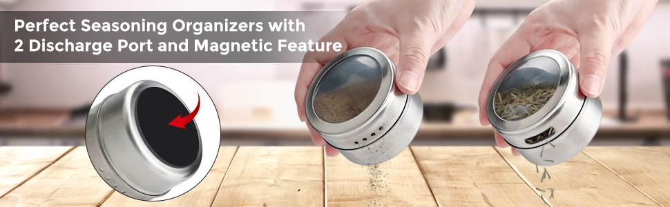 Magnetic Spice Tins