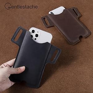 leather phone belt holster