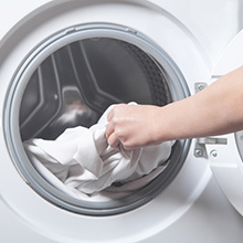 Easy care, machine washable bedding