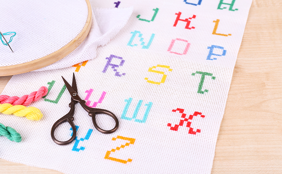 6 Pieces 14 Count Aida Cloth Classic Reserve Cross Stitch Cloth Fabric