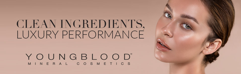 loose mineral foundation liquid foundation full coverage dewy finish natural clean luxury beauty 