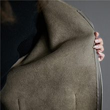 ボアジャケットメンズ ジップアップ パーカー