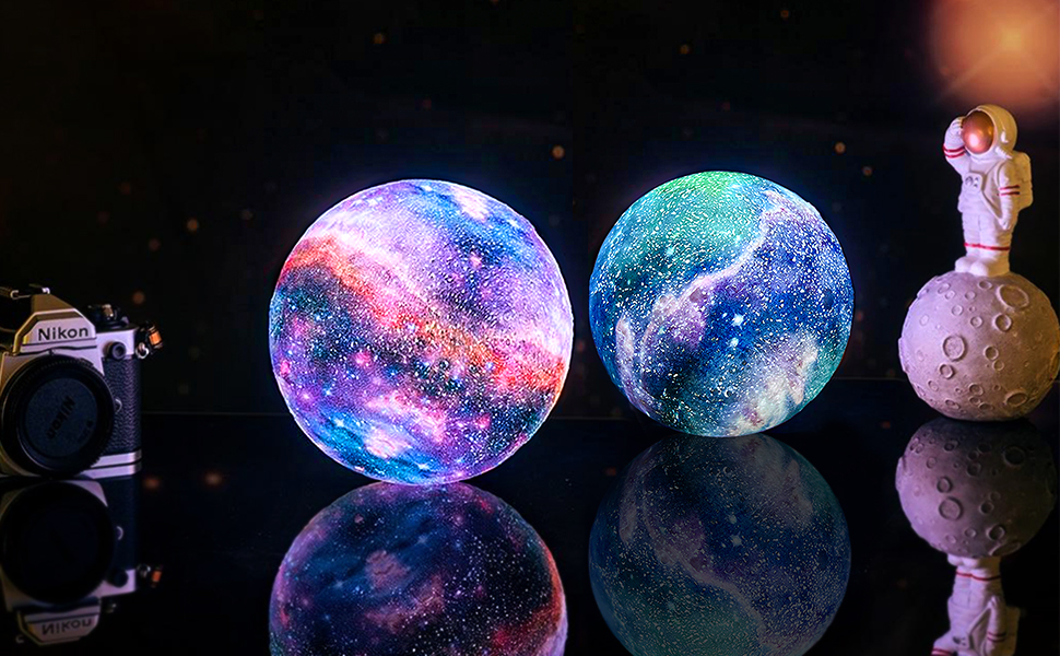 Moon Lamp Moon Night Light Decorative Galaxy Lamp with