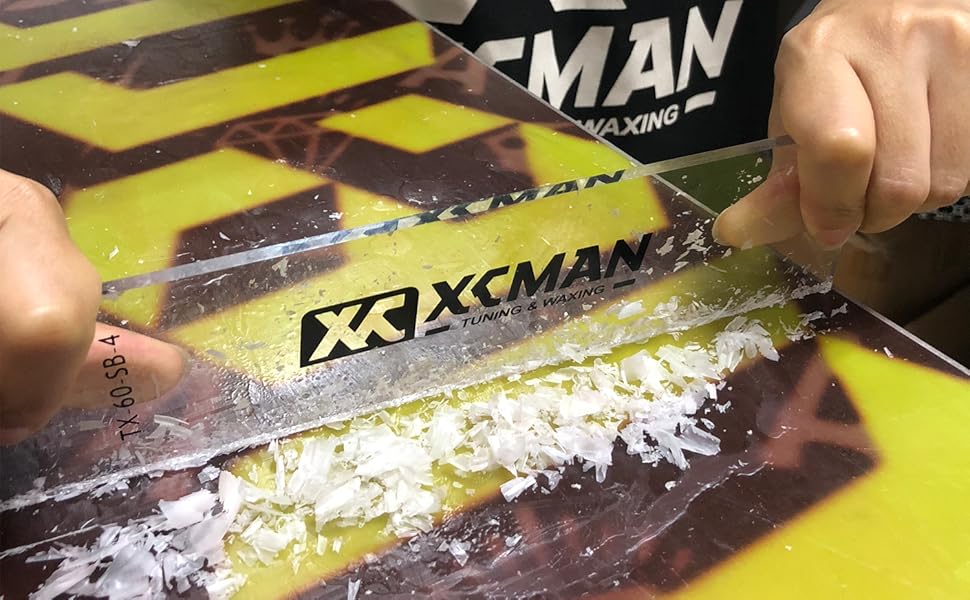 XCMAN Complete Ski Snowboard Tuning and Waxing Kit with Waxing Iron,Ski