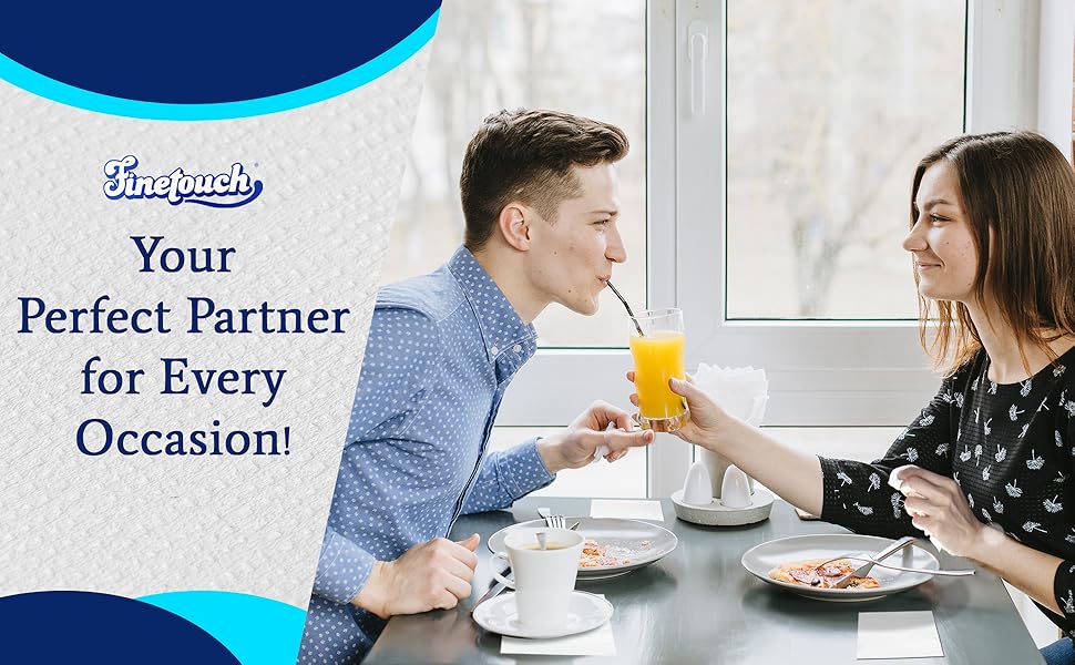 White Beverage Napkin, [500 Count] 1ply Absorbent Square