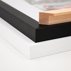 Solid wood picture frame