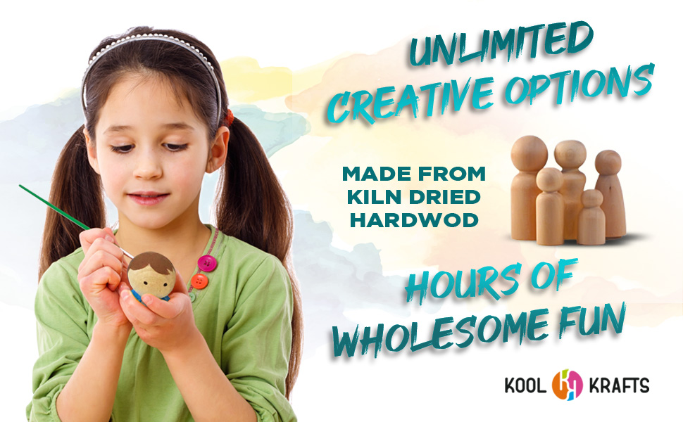 Peg Doll Painting Kit