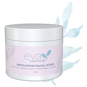 exfoliating facial scrub facial scrub Eva Naturals 