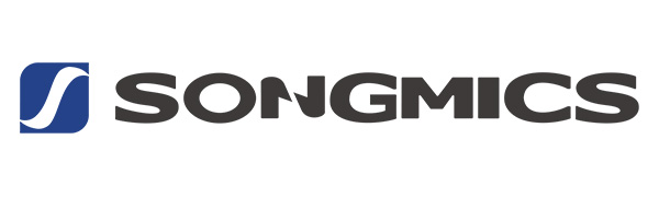 SONGMICS Storage Basket with Lid, Rattan-Style Storage Trunk with Cotton Liner and Handles, for Bedroom Closet Laundry… storage bins