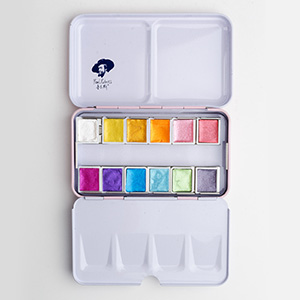 Aquarelverf.