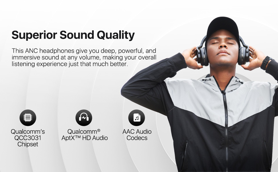 Superior sound quality