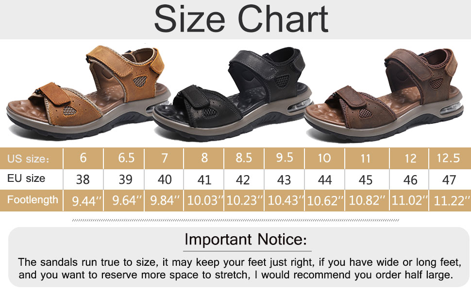 mens sandals size 12 wide