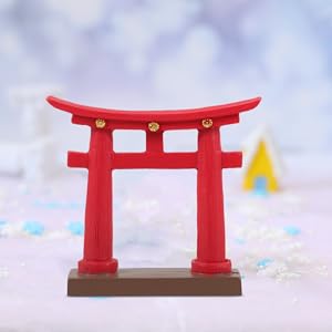Amazon.co.jp: LIFKICH 日本の鳥居飾り ミニチュア鳥居 禅