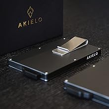 AKIELO Cartera tarjetero marca