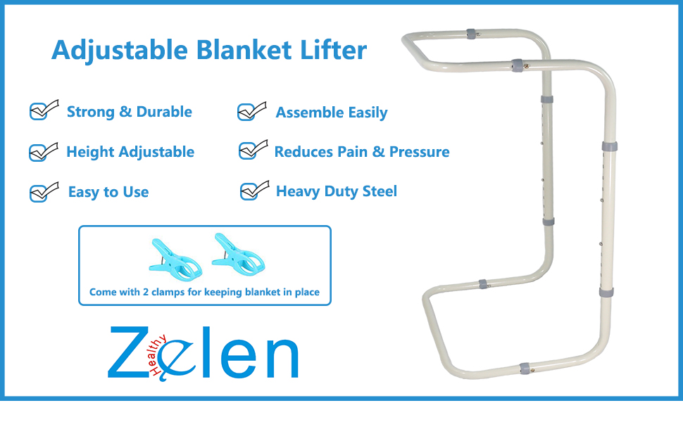 Blanket Lifter for Feet Lift Bar Sheet Riser Foot Tent