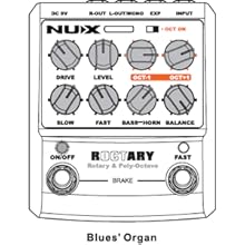 NUX ROCTARY FORCE ロータリー スピーカー シミュ オクターバー NUX Roctary Polyphonic Octave and Rotary-Speaker Simulator Effects