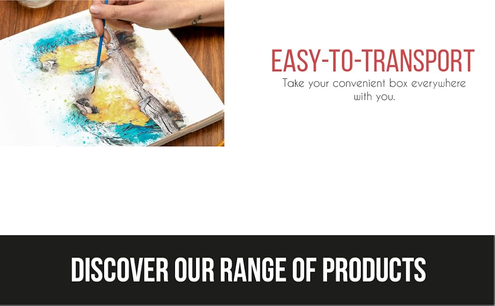 Zenacolor Watercolour Paint Set Tubes 24x12mL (0.4 oz) Water Colours