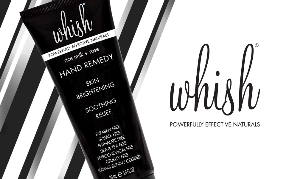 Whish Rice Milk + Rose Hand Remedy, organic exfoliator for hands, natural hand softener, dry hand