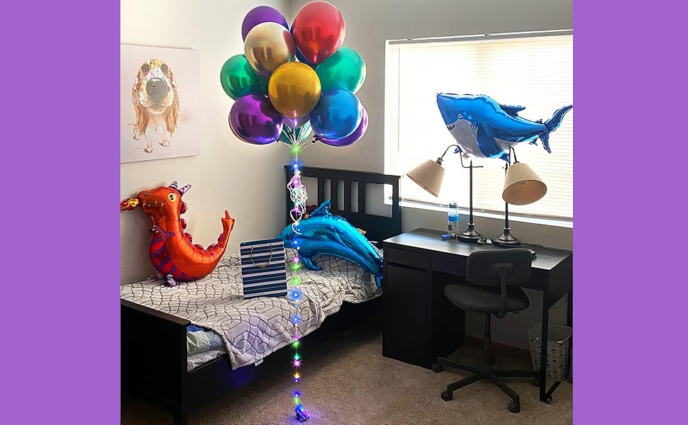 chrome balloons