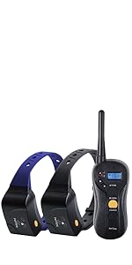 PetSpy P620B dog shock collar fully waterproof dog training three modes