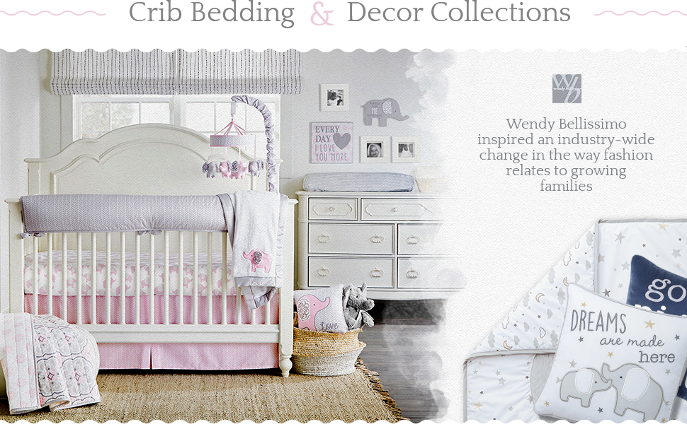 wendy bellissimo elephant bedding