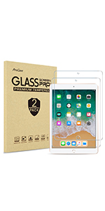 [2 Pack] iPad 9.7 /iPad Pro 9.7 /iPad Air /iPad Air 2 Screen Protecor