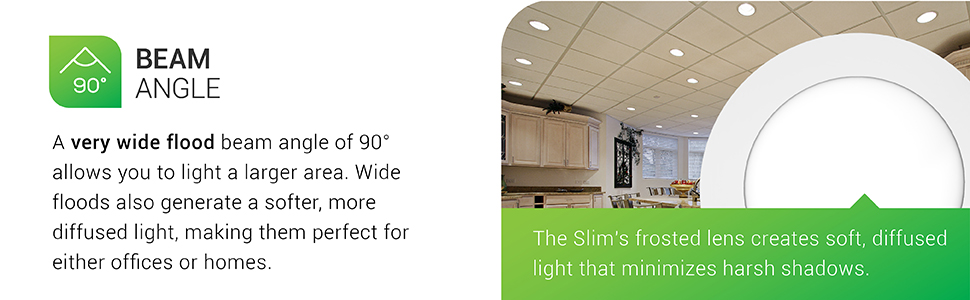 6 Inch Slim LED Downlight Integrated Junction Box Recessed IC Rated Retrofit ETL & Energy Star 