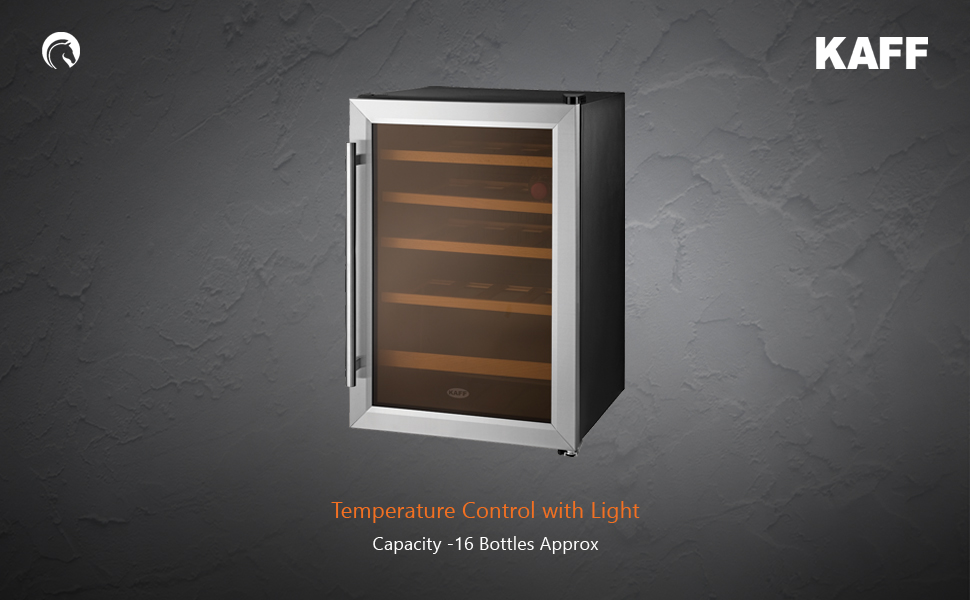 Kaff KWC 62 Wine Cooler Capacity 16 Bottles Wine Chiller Inner