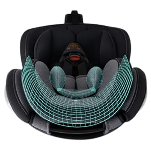 Amazon | Impetus チャイルドシート 360°回転式 新生児～12歳(0