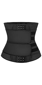 latex waist trainer double flex