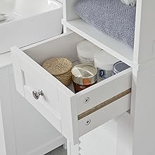 Meuble Colonne De Salle De Bain Armoire Haute Meuble Rangement FRG236-W SoBuy® 18 Meuble Colonne De Salle De Bain Armoire Haute Meuble Rangement FRG236-W SoBuy® -Songmics Soldes Magasin