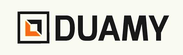 Duamy logo on white background