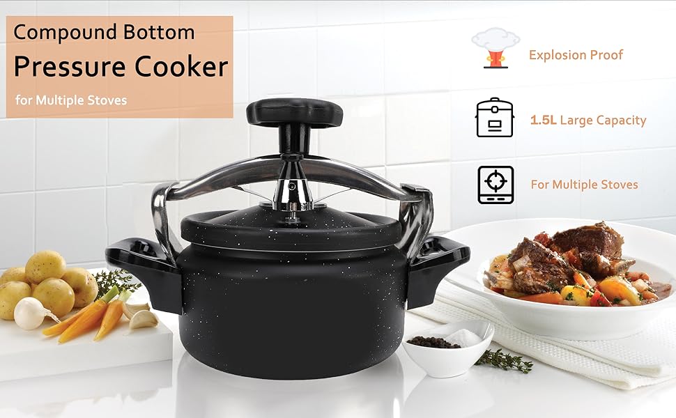 Compound Bottom Pressure Cooker